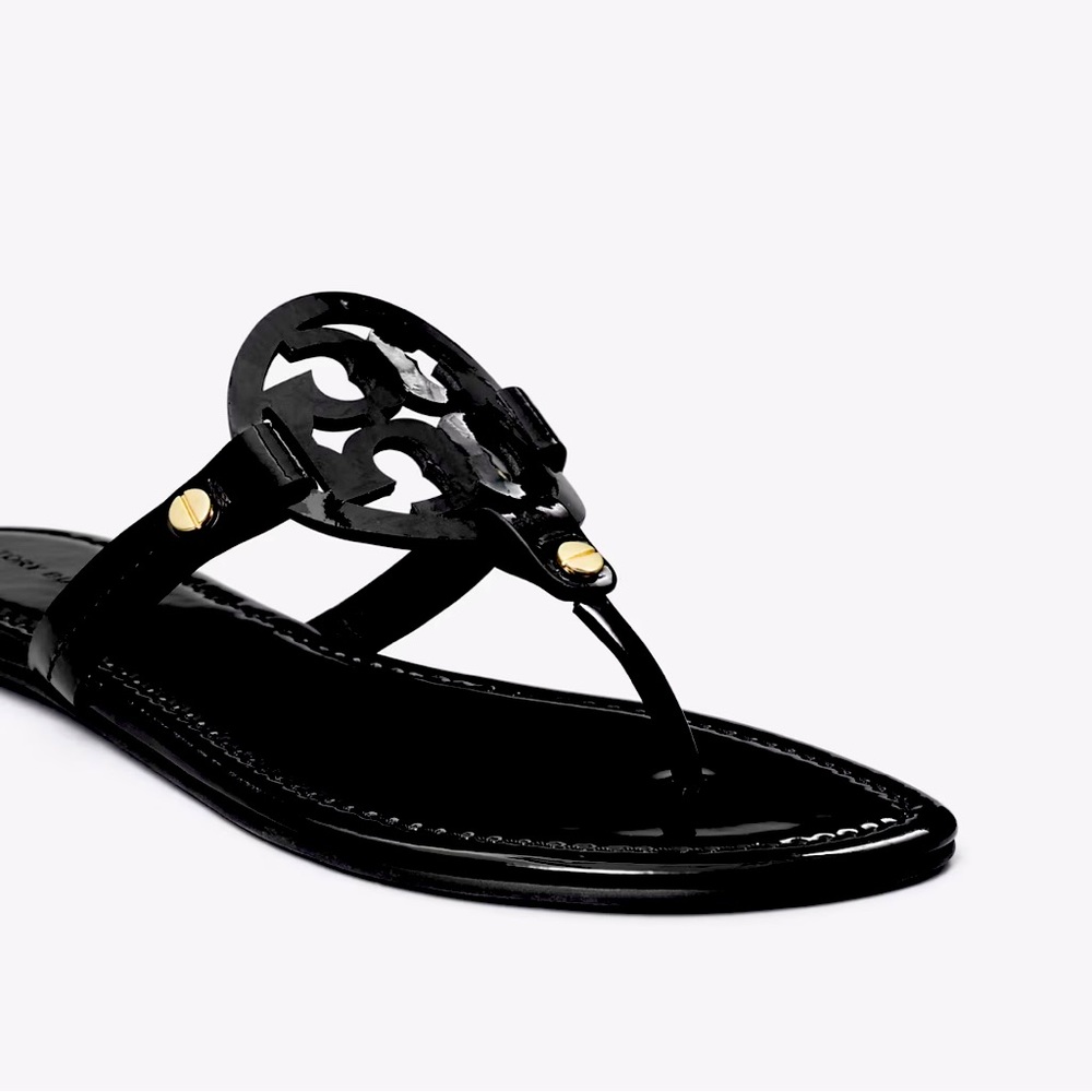 Tory Burch Black Miller Sandals